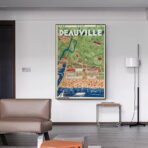 vintage deauville poster 1