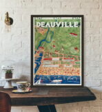 vintage deauville poster 1
