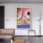 vintage disneyland poster 1