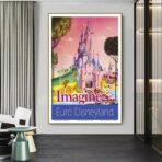 vintage disneyland poster 1