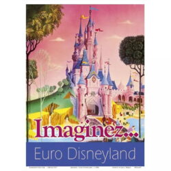 vintage disneyland poster 1