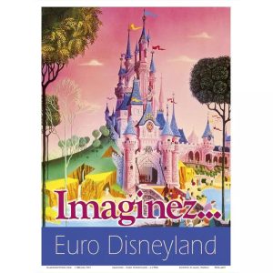 vintage disneyland poster 1
