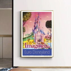 vintage disneyland poster 1