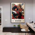 vintage schottland poster