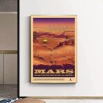 vintage weltraum poster
