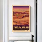 vintage weltraum poster