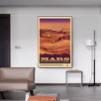 vintage weltraum poster