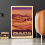 vintage weltraum poster