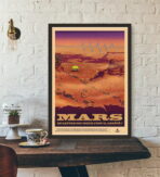 vintage weltraum poster