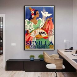 vintage spanien poster