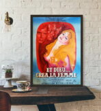 poster und gott erschuf die frau
