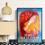 poster und gott erschuf die frau