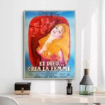 poster und gott erschuf die frau