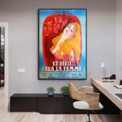 poster und gott erschuf die frau