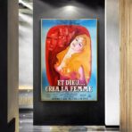 poster und gott erschuf die frau