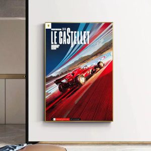 vintage ferrari poster 2