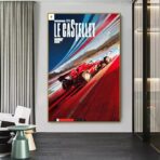 vintage ferrari poster 2