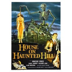 vintage horrorfilm poster