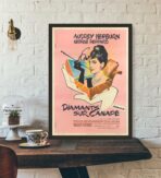 poster film diamanten auf sofa