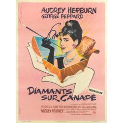 poster film diamanten auf sofa
