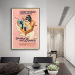 poster film diamanten auf sofa