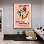 poster film diamanten auf sofa