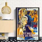 filmplakat und gott erschuf die frau
