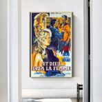 filmplakat und gott erschuf die frau