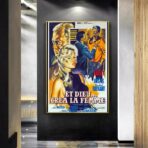 filmplakat und gott erschuf die frau