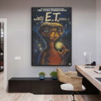 filmplakat und der ausserirdische