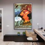 vintage poster burned the raven 1