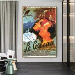vintage poster burned the raven 1