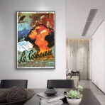 vintage poster burned the raven 1