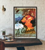 vintage poster burned the raven 1