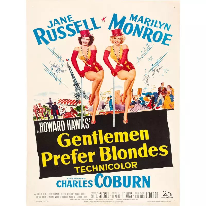 filmplakat manner bevorzugen blondinen filmplakat manner bevorzugen blondinen