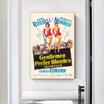 filmplakat manner bevorzugen blondinen