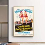 filmplakat manner bevorzugen blondinen