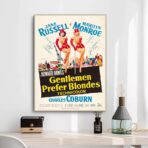 filmplakat manner bevorzugen blondinen