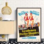 filmplakat manner bevorzugen blondinen