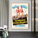 filmplakat manner bevorzugen blondinen