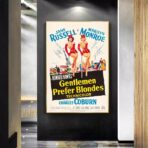 filmplakat manner bevorzugen blondinen