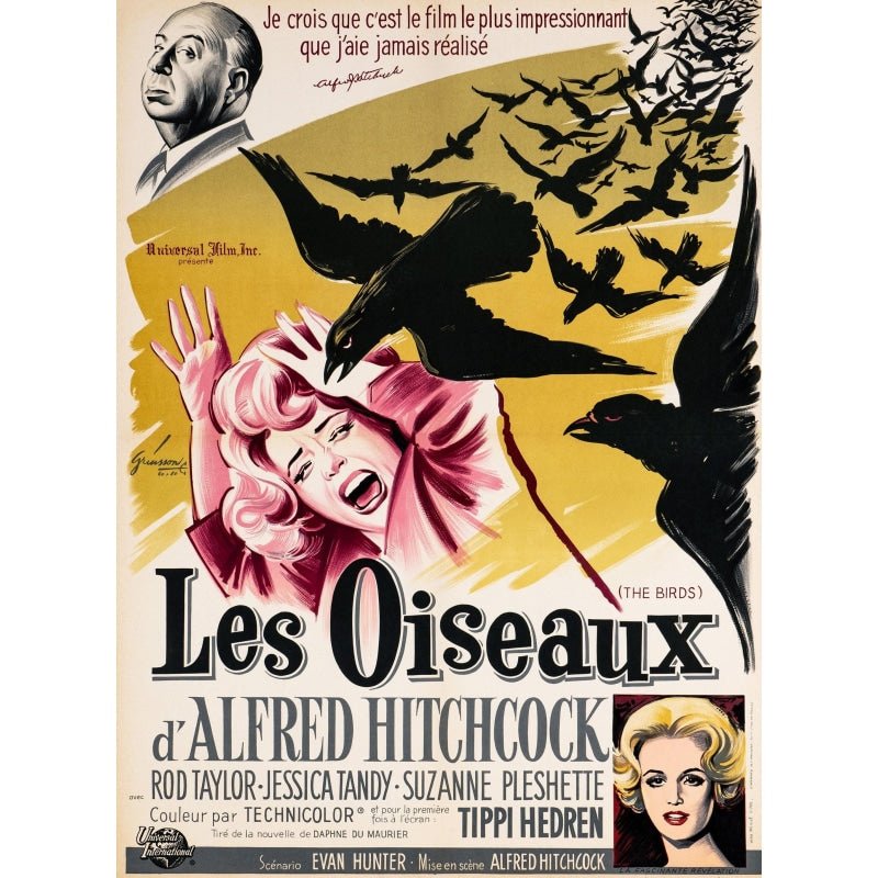 poster film the birds hitchcock 1 poster film the birds hitchcock 1