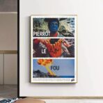 plakatfilm pierrot le fou