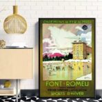vintage poster schriftart remeu 1