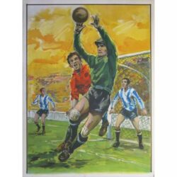 vintage fussballplakat 2