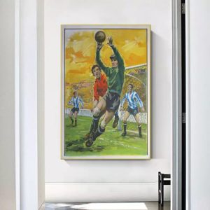 vintage fussballplakat 2