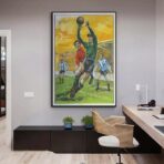 vintage fussballplakat 2