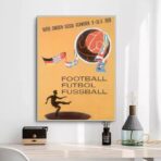 vintage fussballplakat 1