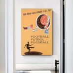 vintage fussballplakat 1