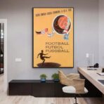 vintage fussballplakat 1